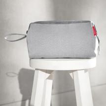 Reisenthel Herringbone Grey Toalettmappe - 4 L - RECYCLED
