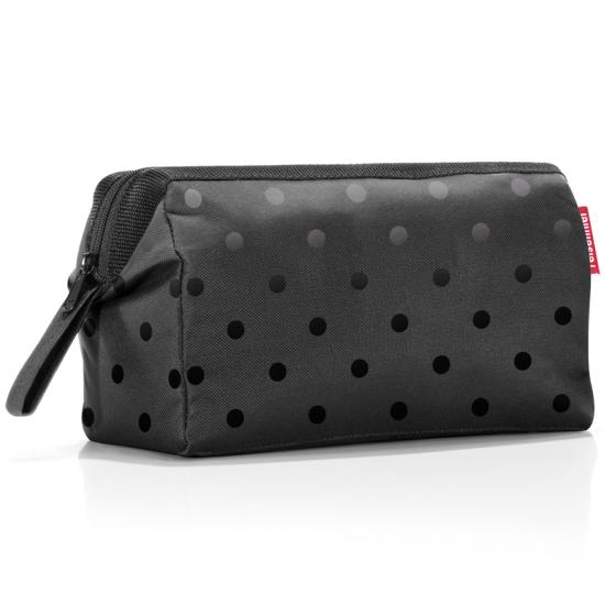 Reisenthel Glossy Dots Black Toalettmappe - 4 L - RECYCLED