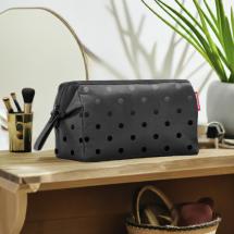 Reisenthel Glossy Dots Black Toalettmappe - 4 L - RECYCLED