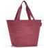 Reisenthel Twist Maroon Shopper / Handlenett M 15 L - RECYCL