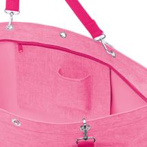 Reisenthel Twist Pink Shopper XL - 35 L - RECYCLED