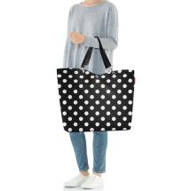 Reisenthel Dots White Shopper XL - 35 L - RECYCLED