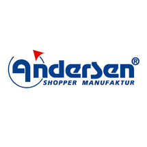 Andersen Alu Star Shopper Hera Rød 2-i-1 Handlevogn 44L