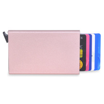 Figuretta RFID-safe Rosa Cardprotector Lommebok - 4-6 Kort