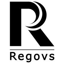 Regovs Rød Nøkkelring med Logo i Skinn - 20 cm