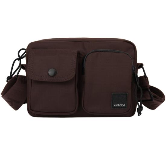 Kintobe Mini Miles Downtown Mocha Crossbody / Skulderveske 1L - RECYCLED