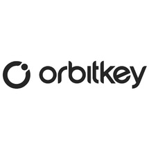 Orbitkey 2.0 Nøkkelring i Skinn - Navy / Tan